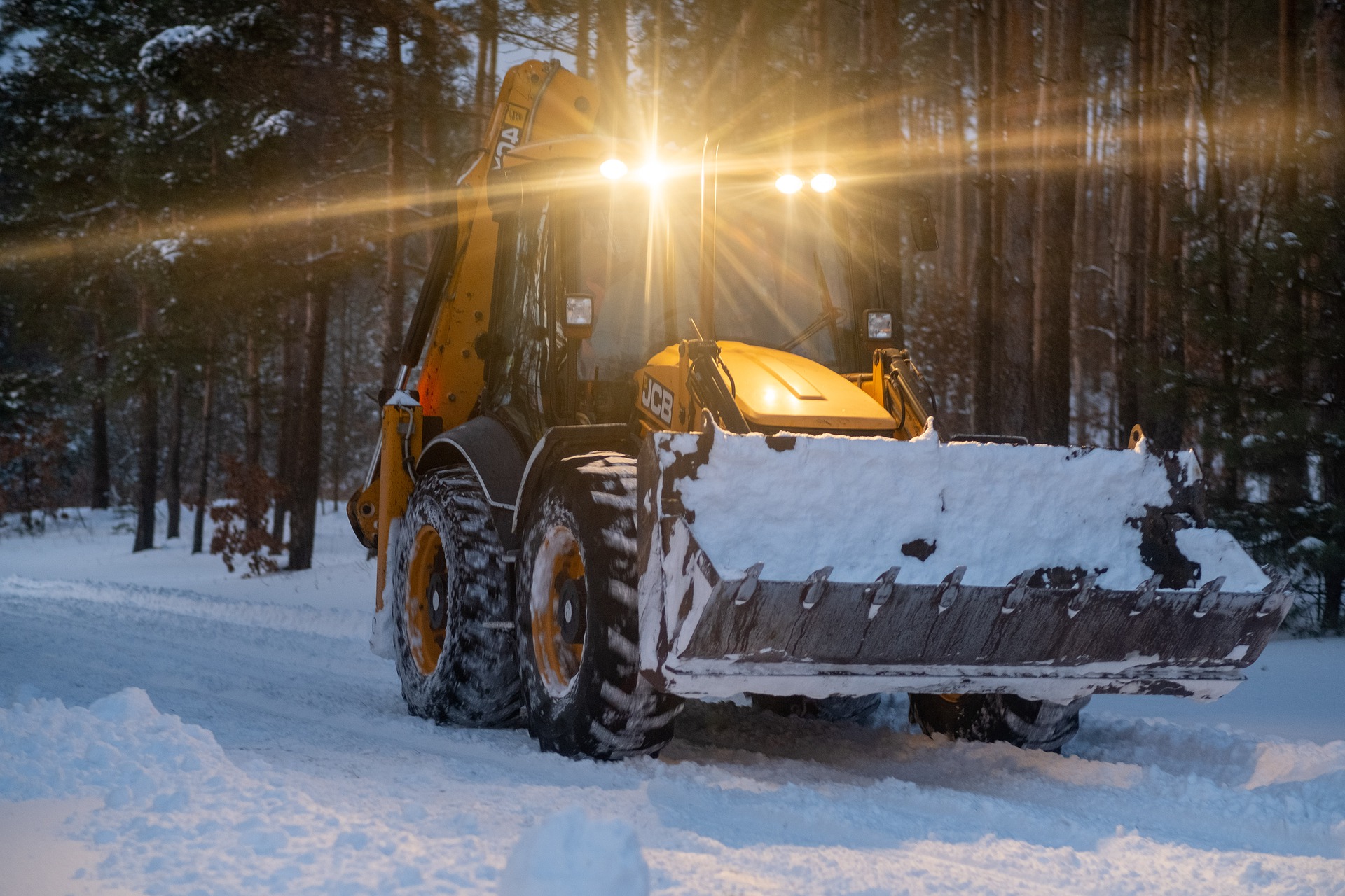 Commercial Snow Removal - Plowing